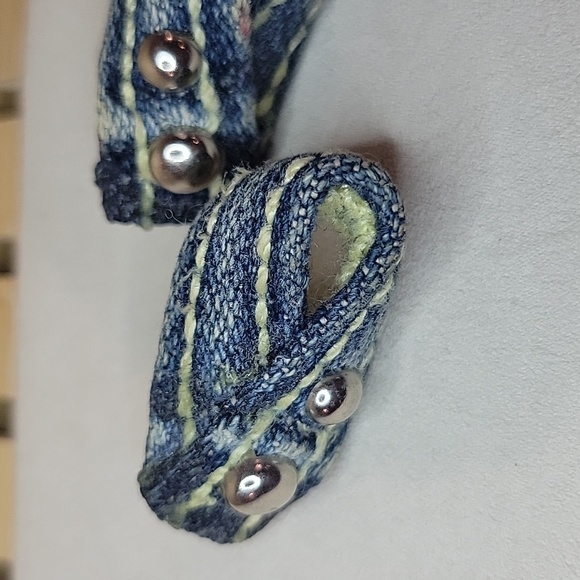 Cute Denim earrings - Picture 3 of 3